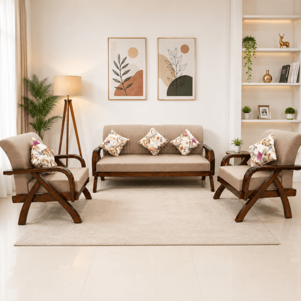 wooden sofa set,