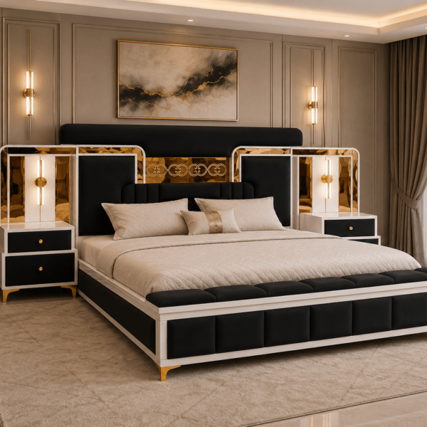 Luxury king-size bed
