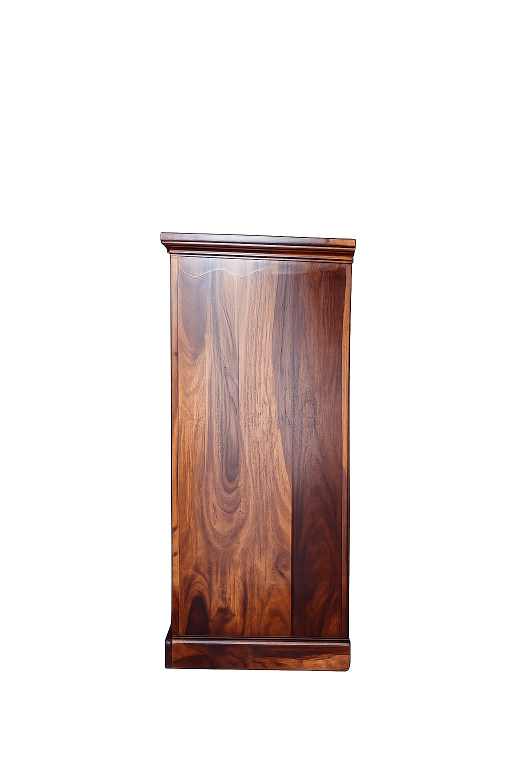 Solid Sheesham Wood Shoe Rack Cabinet - Image 4