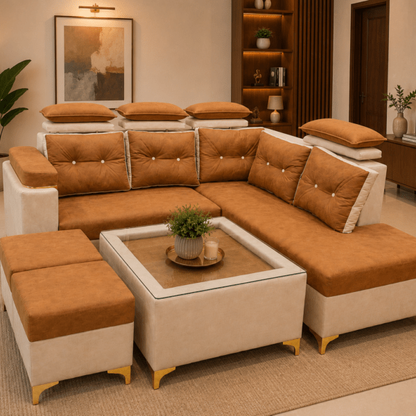 premium L-Shape Sofa Set