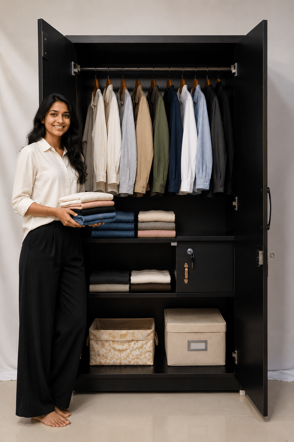 premium engineered wood wardrobe - Image 3