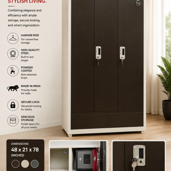 Nelco 4805 Steel Almirah
