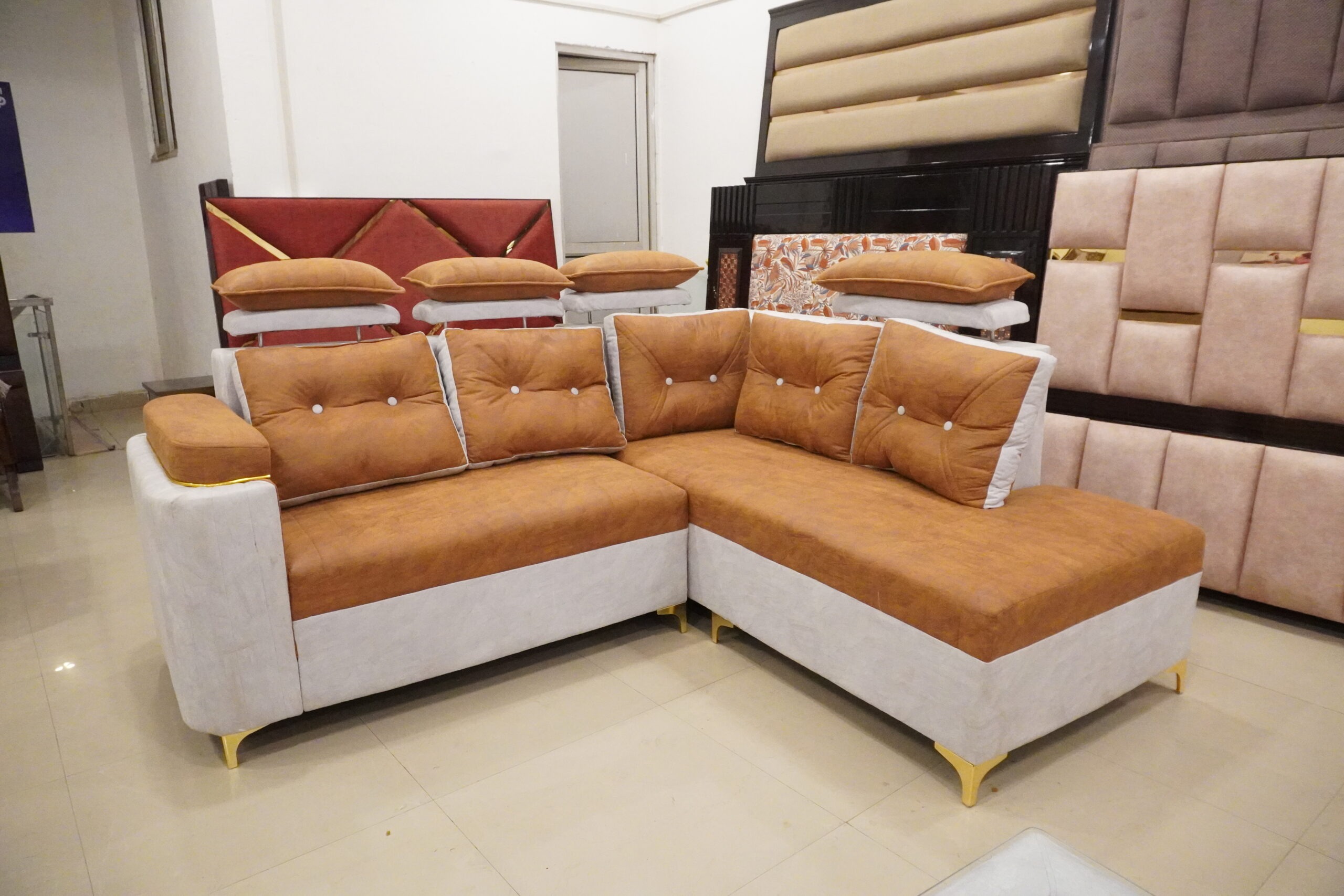 premium L-Shape Sofa Set - Image 4